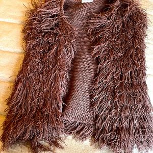 Brunello Cucinelli  knit fringe vest